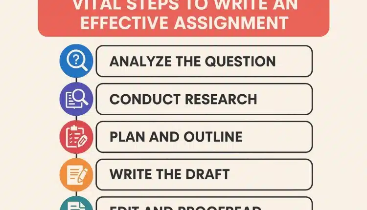 5 Vital Steps to Write an Effective Assignment