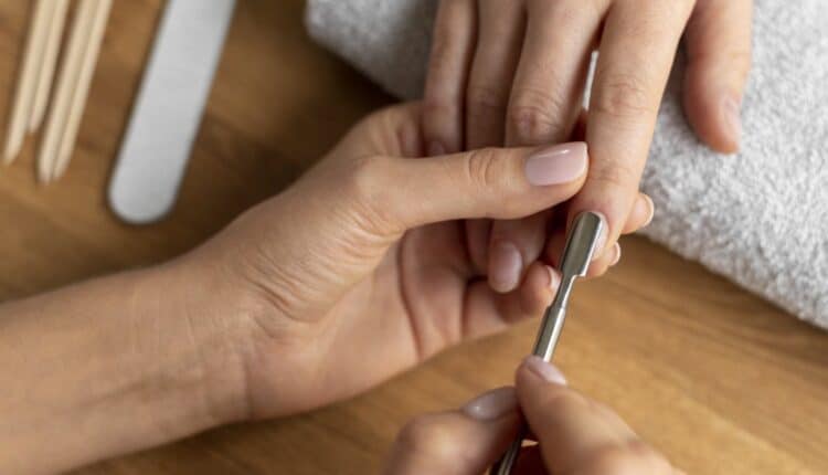Jimy USA stainless steel cuticle pusher tool