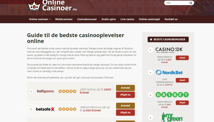 Online Casinoer
