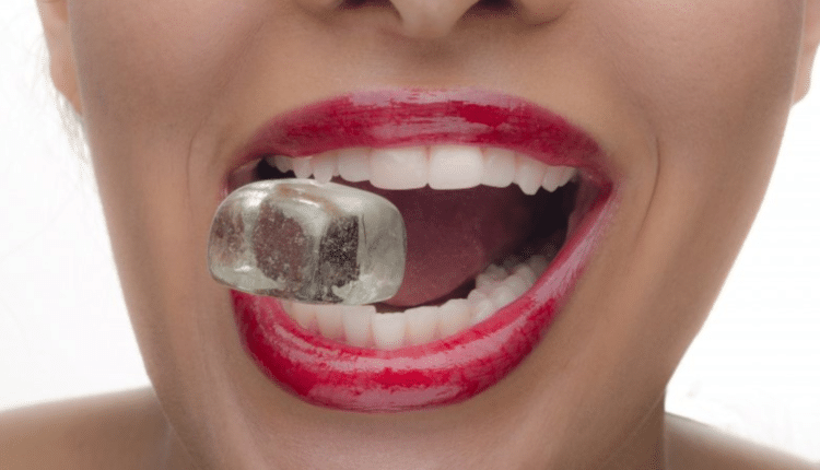 Why Dentists Warn Against Chewing Ice