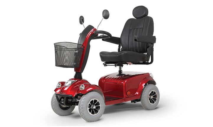 rød elscooter