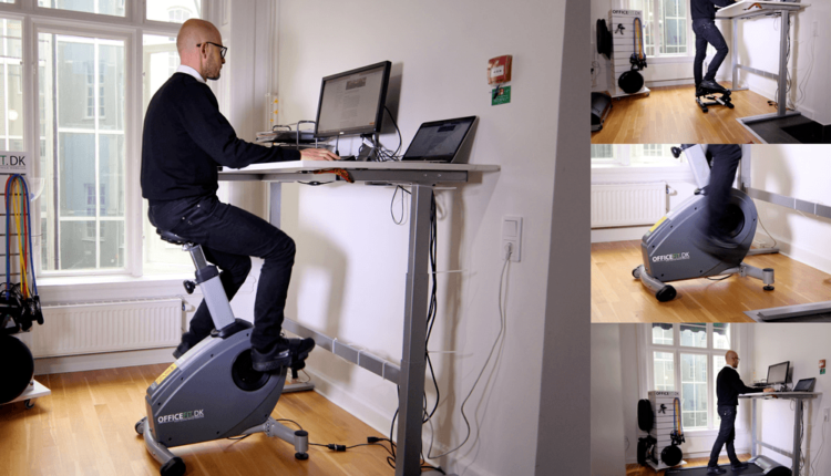 officefit motion på kontoret