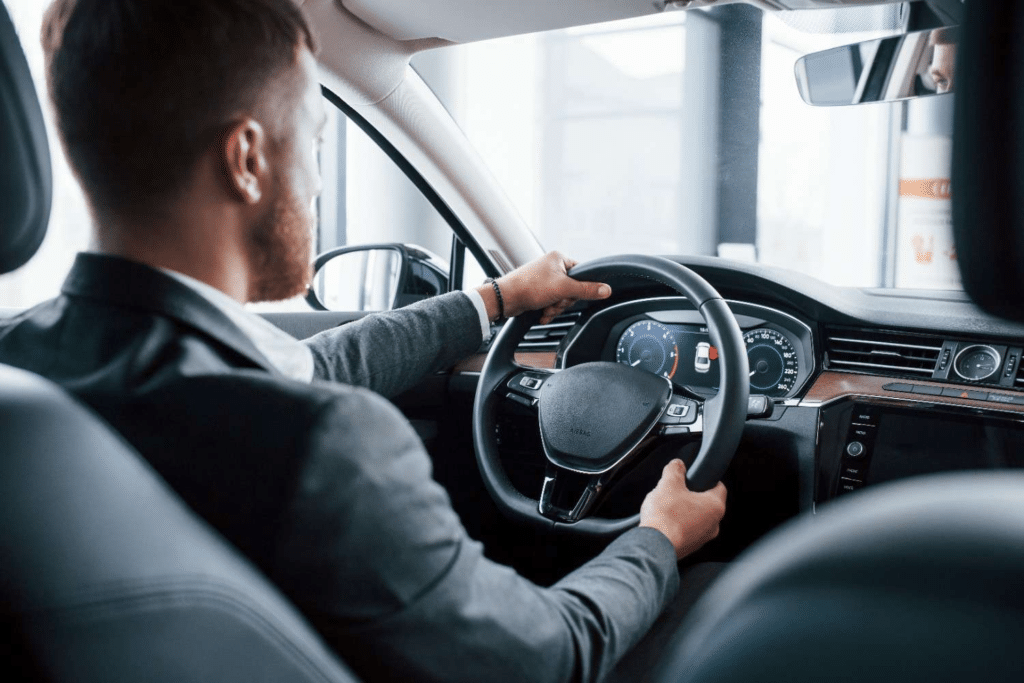 A personal safe driver driving car