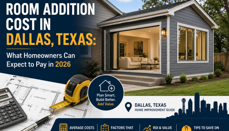 Room Addition Cost in Dallas Texas