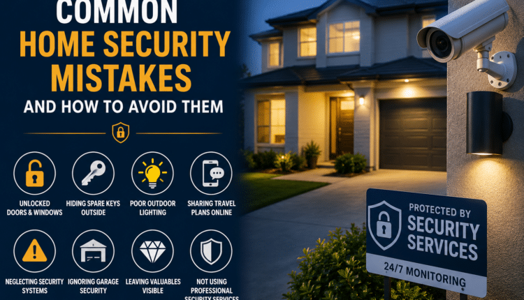 Home Security Mistakes