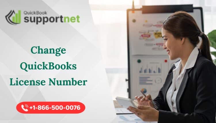 Change QuickBooks License Number