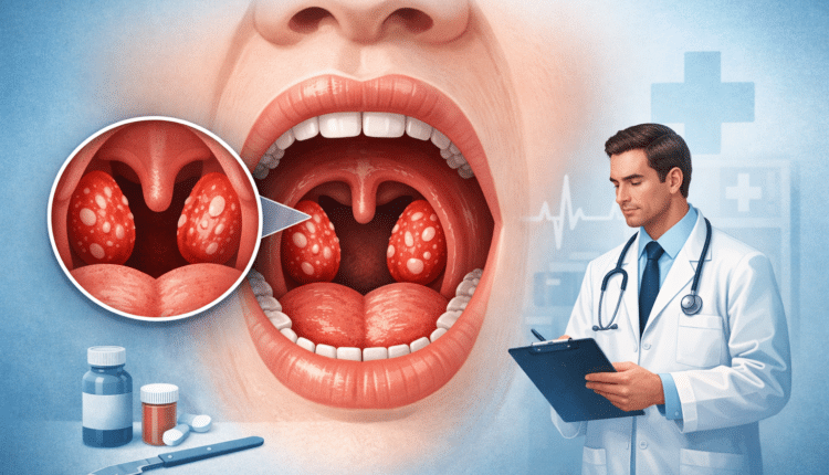tonsillectomy operation procedure