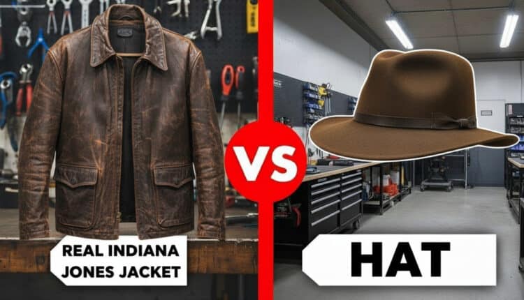 Indiana Jones Jacket — Real Distressed Leather
