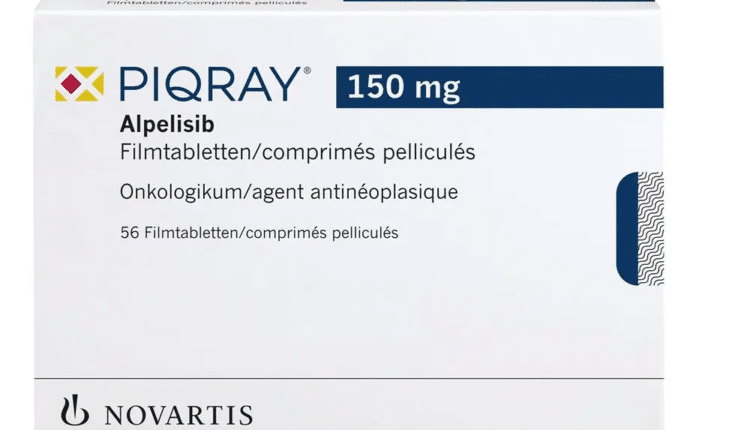 Piqray 150 mg tablet for breast cancer treatment