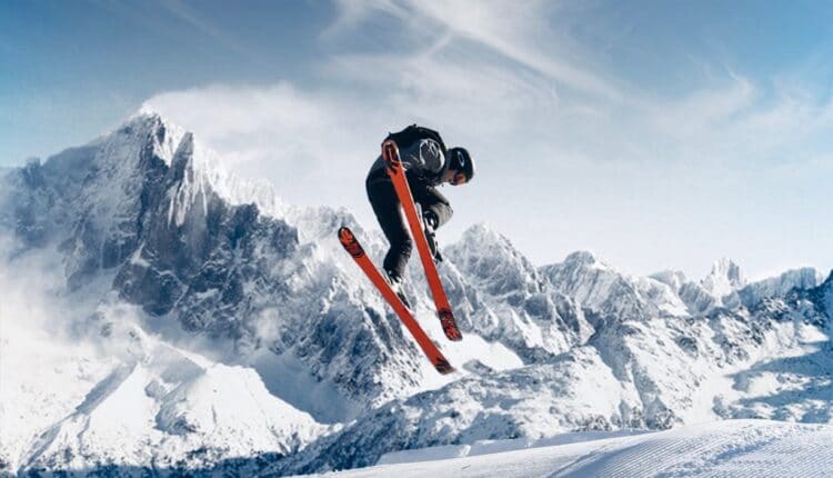 Tag på skiferie i Norge, alpinski i bjerge