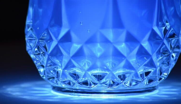 krystal vandglas, drikkeglas