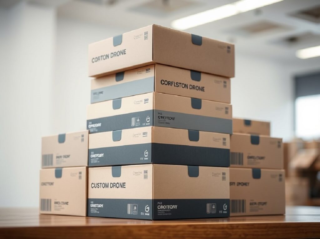 Custom drone packaging boxes