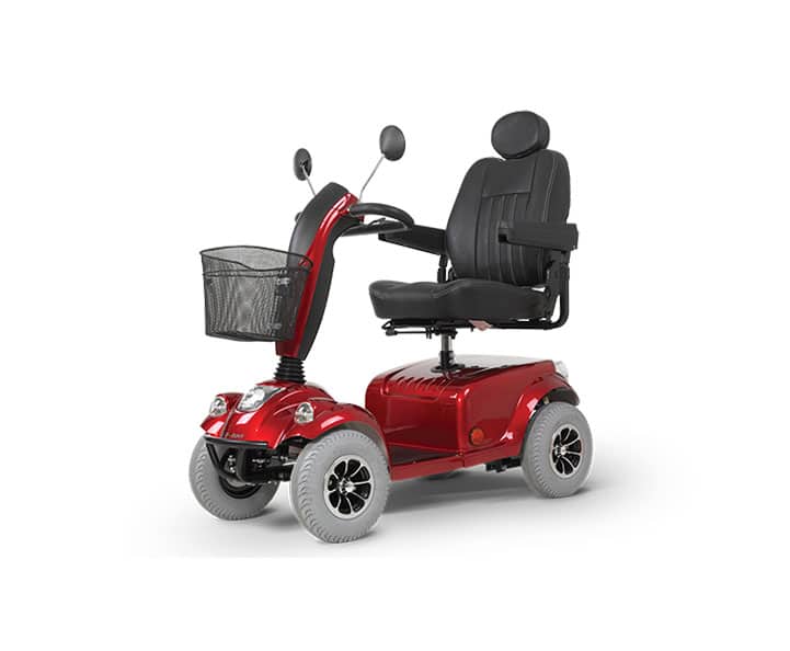 rød elscooter