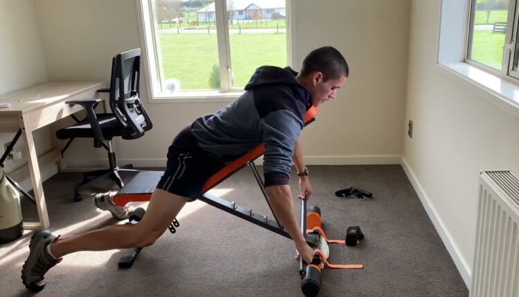 folding bench exercise