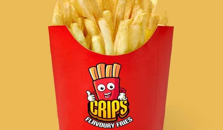french fry boxes