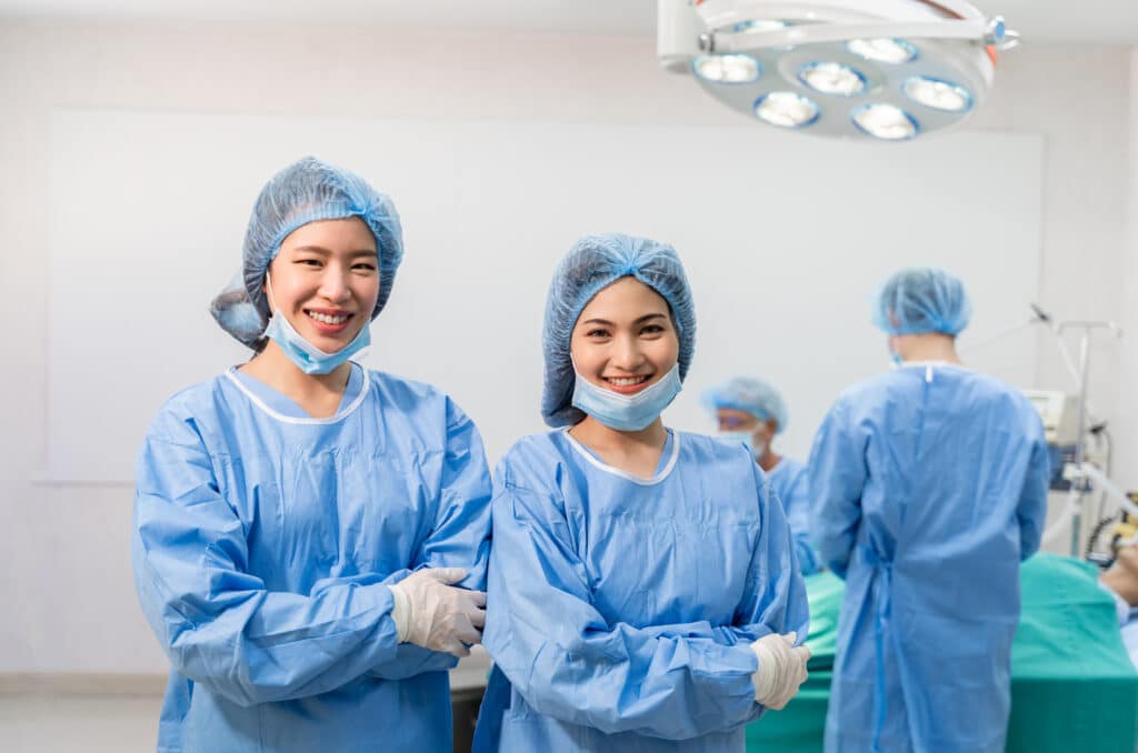 Cosmetic surgery team Thailand