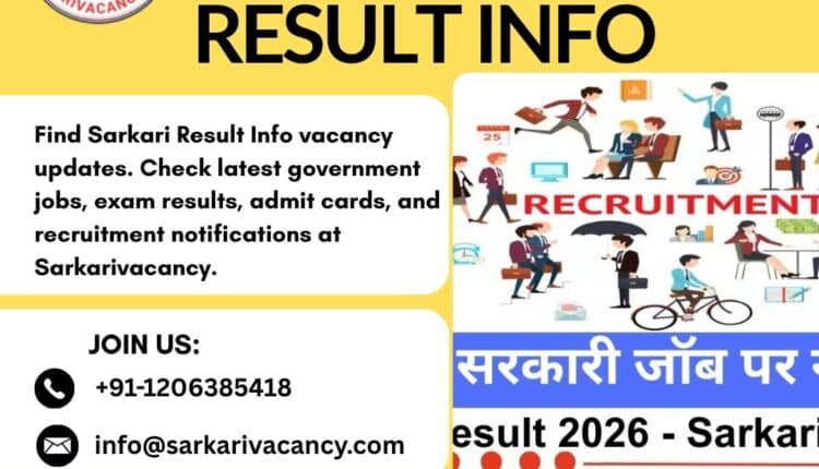 sarkari result info